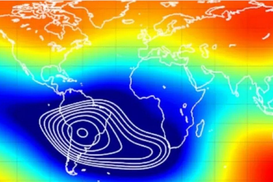 radiación cósmica La NASA advirtió sobre un fenómeno magnético con riesgo de fallas tecnológicas en Argentina y otros países del Cono Sur