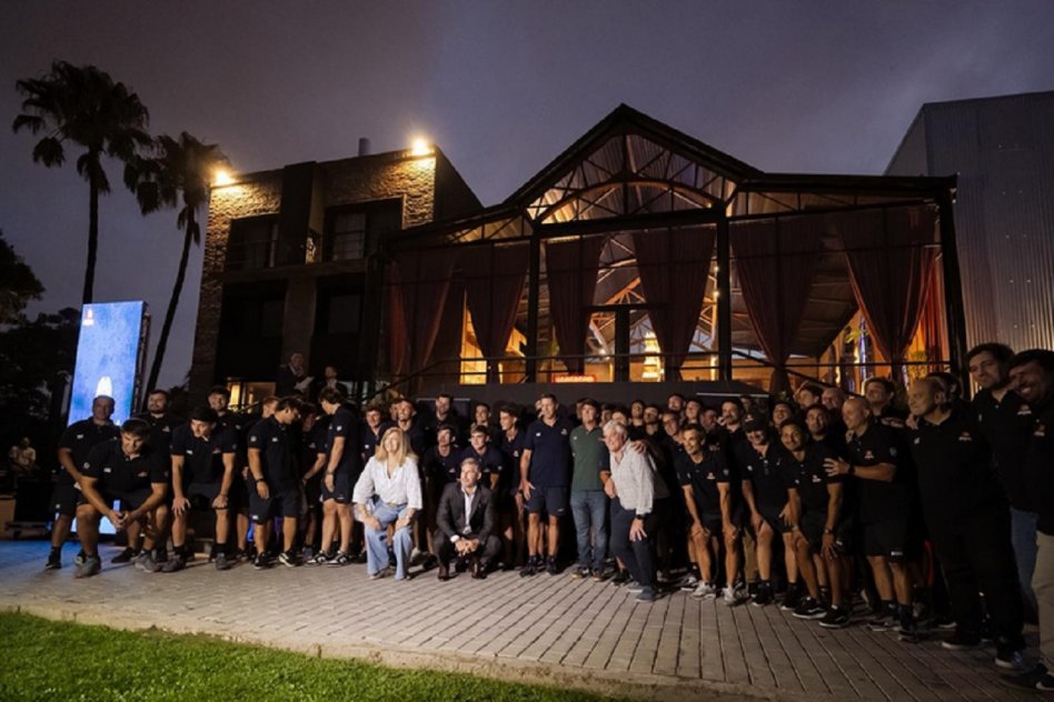 Frigerio participó de la presentación del equipo de rugby Capibaras XV