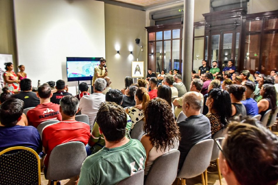 Se realizó la última reunión organizativa con los clubes que participarán del Patio Gastronómico en la Fiesta del Mate