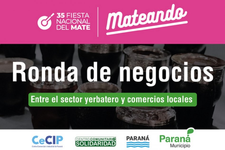 Se realizará una ronda de negocios junto al sector yerbatero en el marco del paseo comercial Mateando
