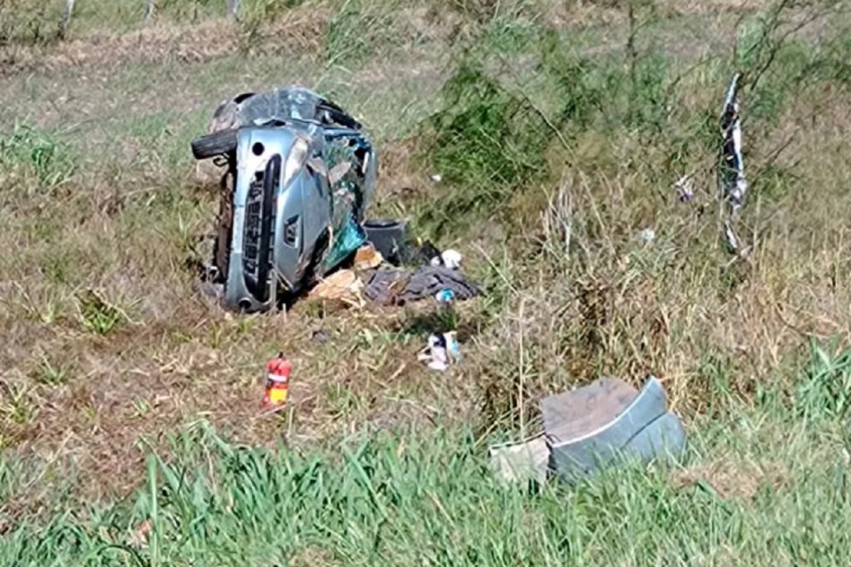 Departamento Colón, Autovía Artigas: murió una bebita en el vuelco de un vehículo