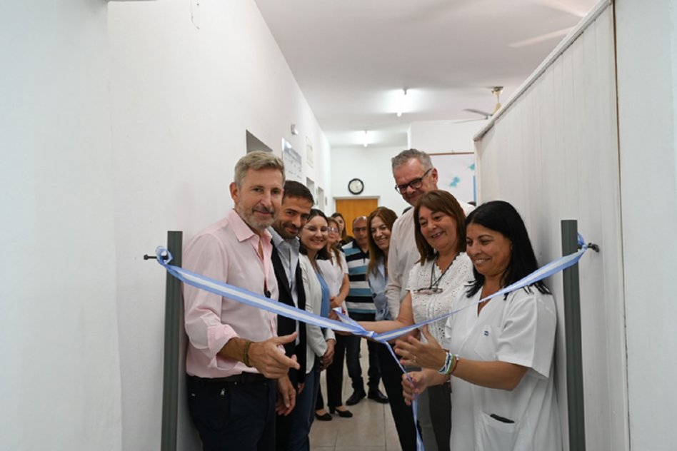 El gobernador inauguró una ampliación en el Centro de Salud de Estación Sosa