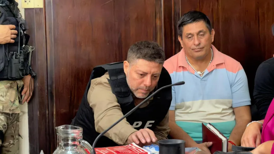 Airaldi se identificó en el juicio, detalló su patrimonio y se solidarizó con Candioti por el plan criminal