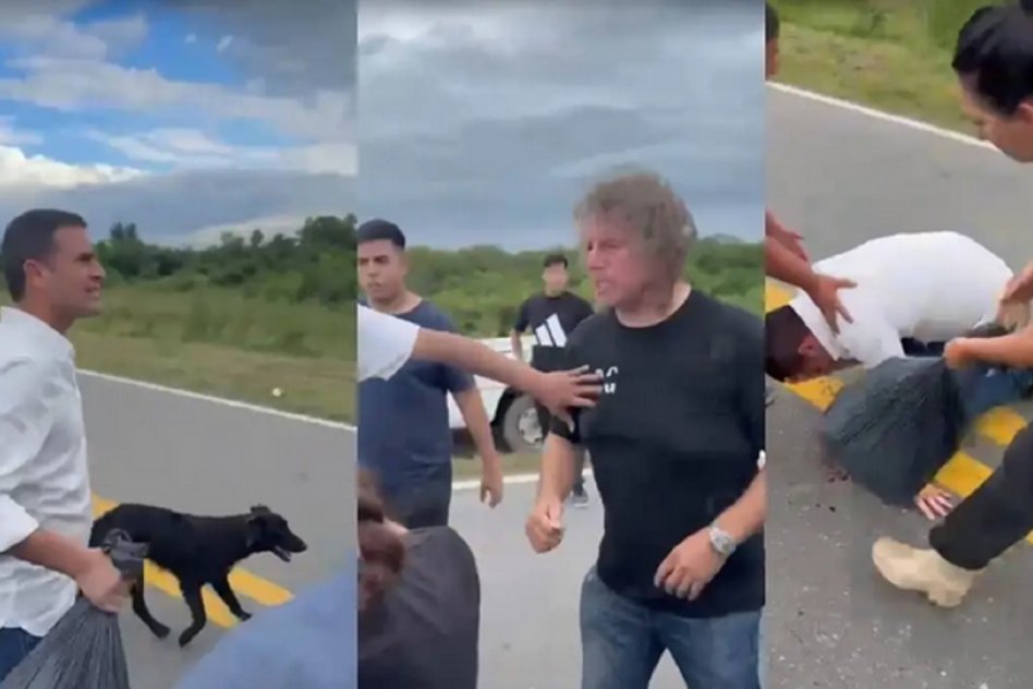 Agredieron a diputado de LLA mientras entregaba ayuda a damnificados por las inundaciones en Tucumán