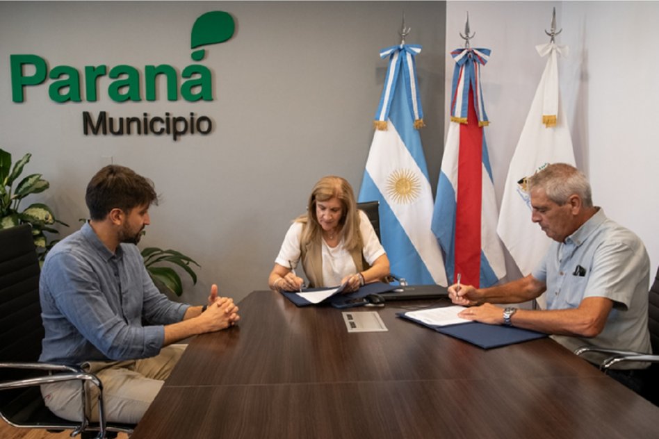 El Municipio firmó un nuevo convenio de padrinazgo con una empresa local