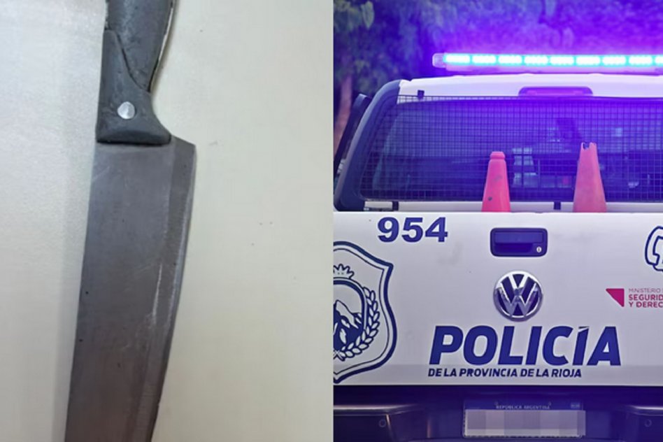 Tenía varias armas blancas en la mochila Un alumno llevó un cuchillo de 30 centímetros al colegio