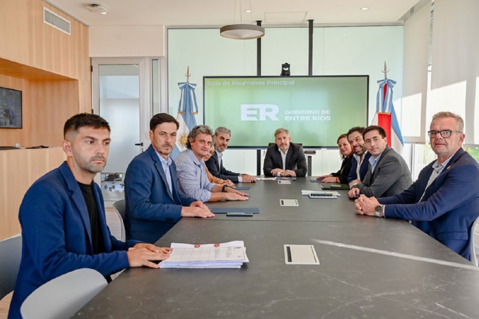 Frigerio dio inicio a cuatro obras de infraestructura con el Fondo Fiduciario