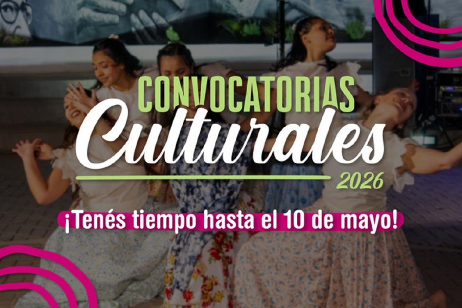 Convocatorias Culturales 2026: el Municipio abre la inscripción para artistas locales de teatro, danza y música