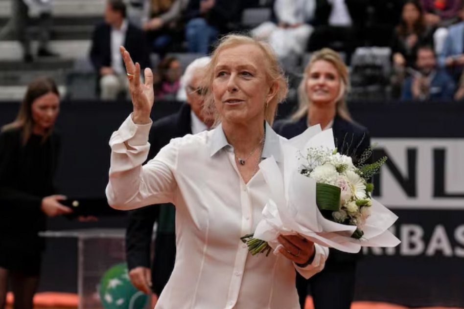 La leyenda del tenis Martina Navratilova y un revés a Milei: “Es un bruto”