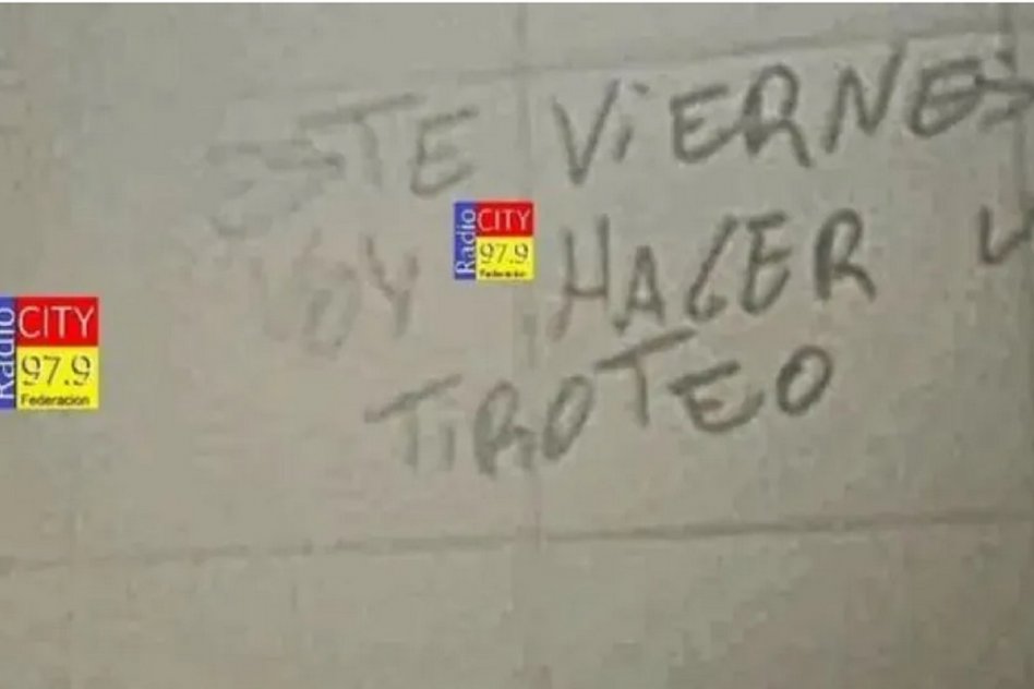 Nueva amenaza de tiroteo en una escuela de Federación: Investigan un mensaje en un baño