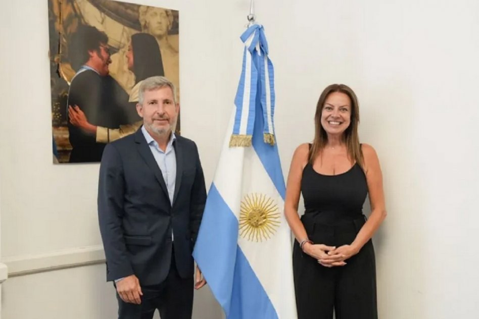 Frigerio y Pettovello avanzaron en obras para escuelas y deuda de Anses con la provincia