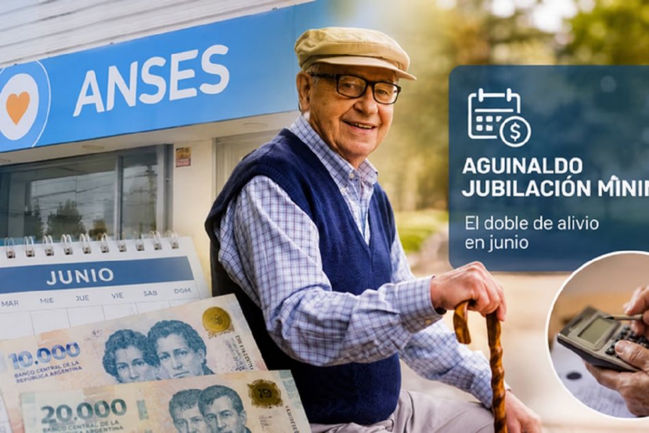 ANSES paga el aguinaldo en junio: qué pasa con los jubilados que cobran la mínima