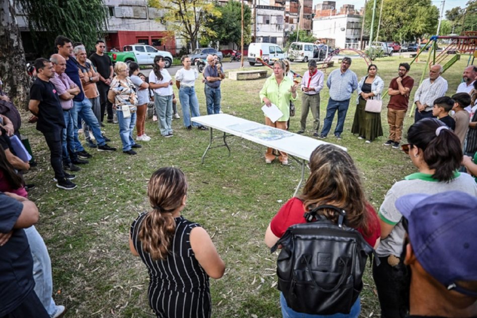 Se presentó un proyecto integral para recuperar y fortalecer un espacio verde comunitario en Lomas del Mirador