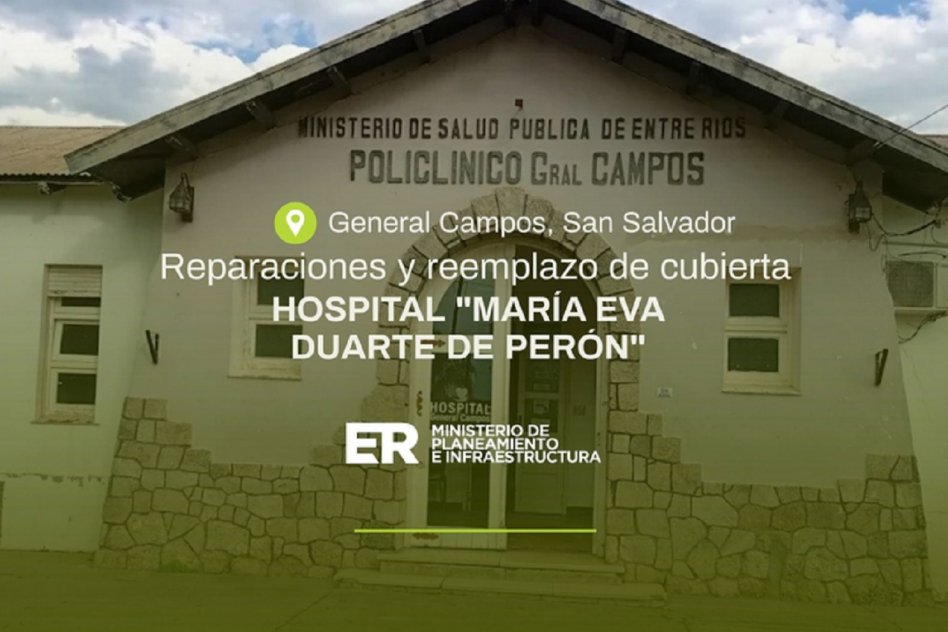 La provincia licita obras de infraestructura para el hospital de General Campos