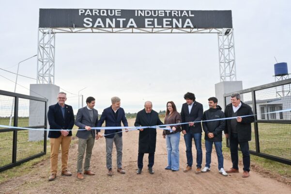 Frigerio inauguró el Parque Industrial de Santa Elena y destacó su impacto en el desarrollo productivo