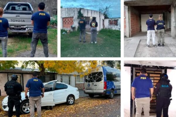 Seis allanamientos y un detenido en el departamento Paraná vinculados a una estafa