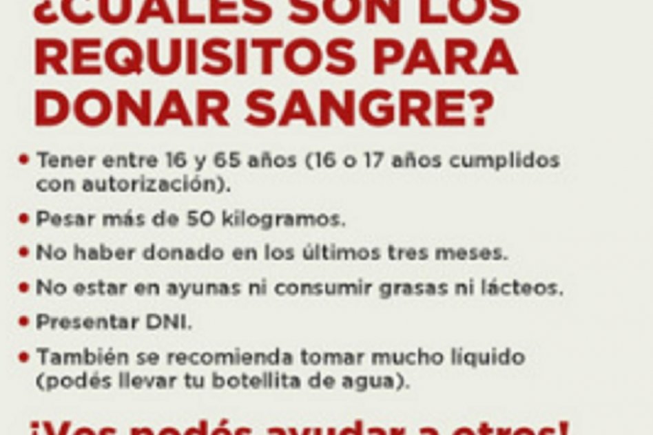 Impulsan la adhesión entrerriana a la Ley Nacional del Donante Voluntario de Sangre