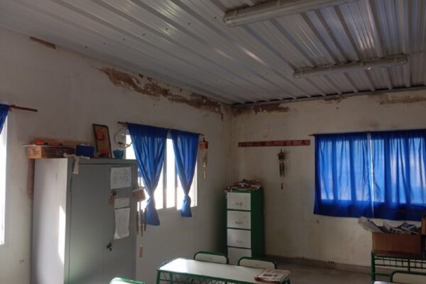 Mejoran las condiciones edilicias de escuela nocturna de Villa Parancito con diversas obras