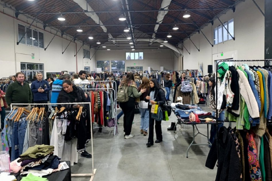 Más de cuarenta emprendedores formaron parte de una nueva feria de Moda Circular
