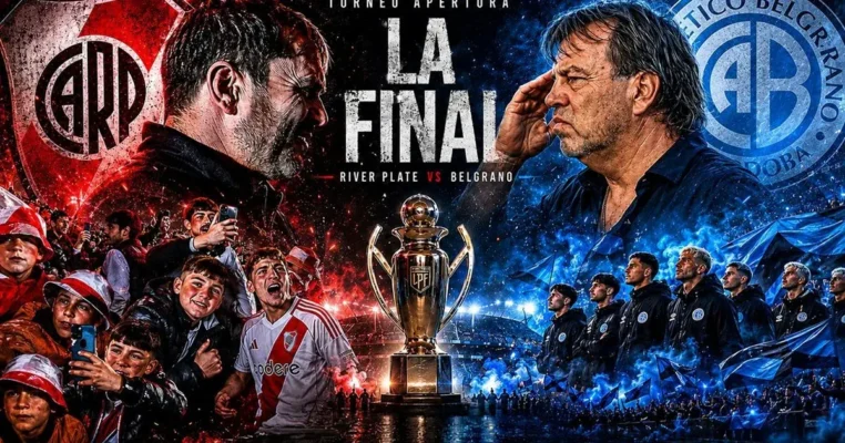 Llegó el día: River y Belgrano juegan la final en el Kempes