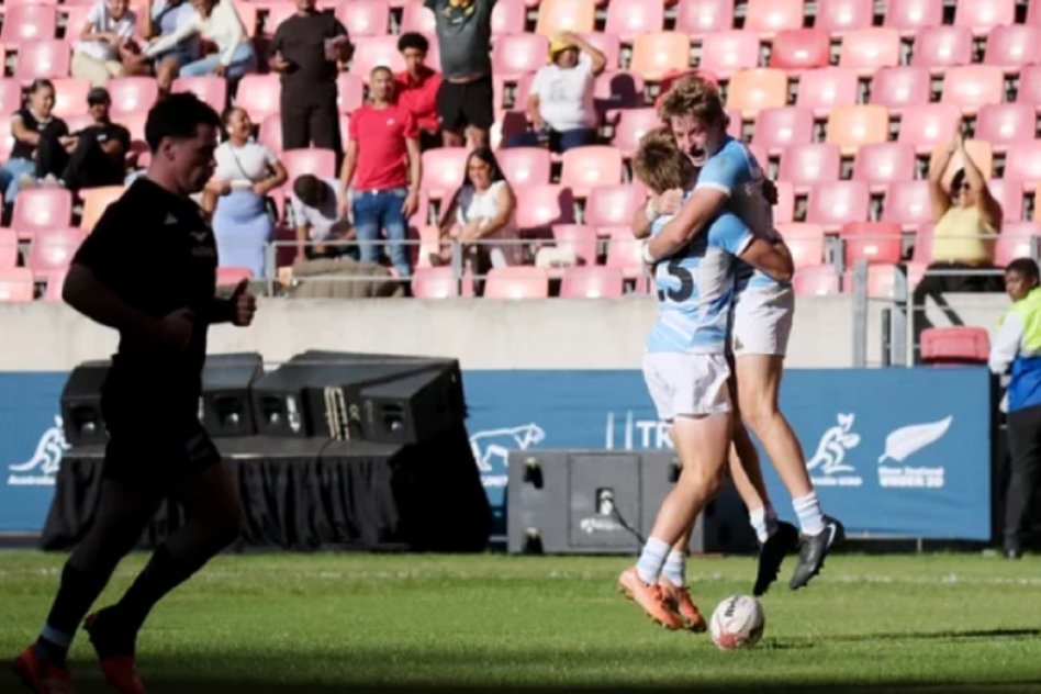 Los Pumitas hicieron historia y vencieron a Nueva Zelanda en el Rugby Championship M20