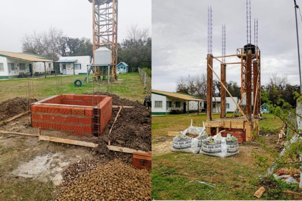 Avanzan obras de infraestructura en una escuela de Ceibas con una inversión de 40 millones de pesos