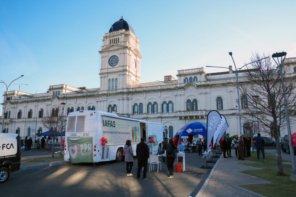 Con una jornada solidaria, conmemoraron el Día Mundial del Donante de Sangre en Paraná