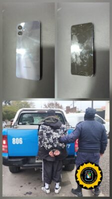 Detuvieron a un hombre y recuperaron un celular robado durante un operativo en Paraná