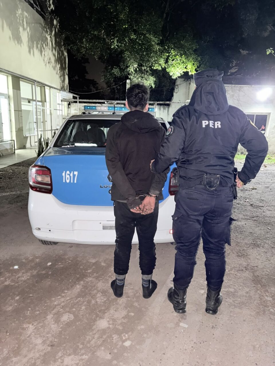 Detuvieron a un hombre tras ingresar a una vivienda y provocar daños durante un intento de fuga