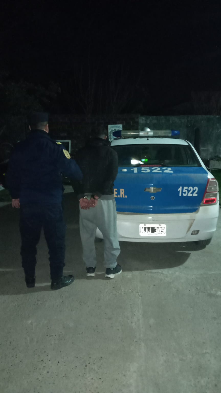 Detuvieron a un hombre en San Benito por un presunto hecho de violencia de género