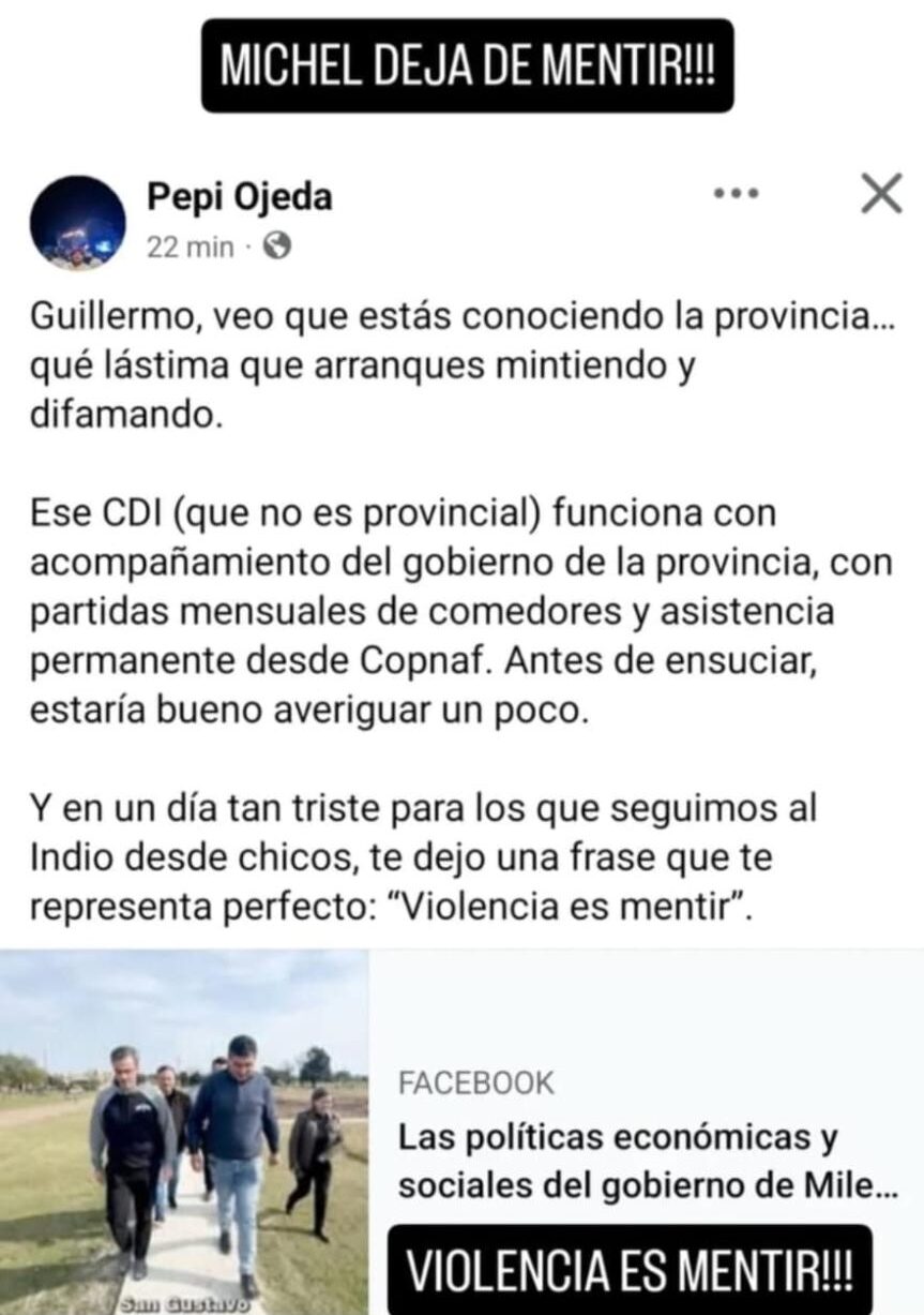 Durísimo cruce a Michel: lo acusan de mentir sobre el funcionamiento de un CDI