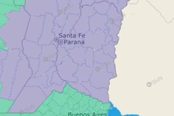 Alertan por bancos de niebla y baja visibilidad en toda Entre Ríos
