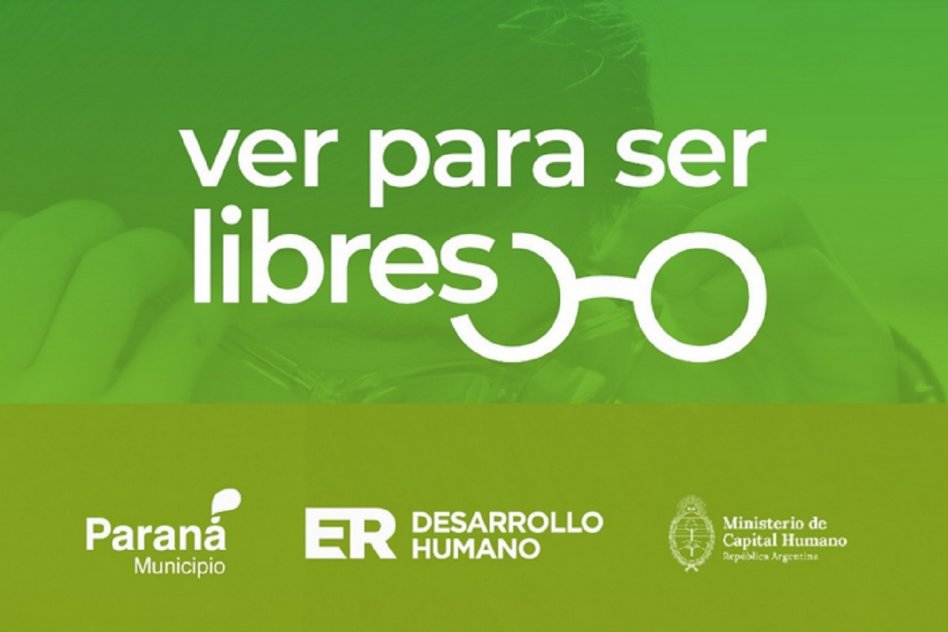 Realizarán en Paraná controles oftalmológicos y entrega de anteojos recetados