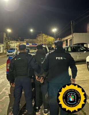 Detuvieron a un hombre que violó el arresto domiciliario durante un operativo policial