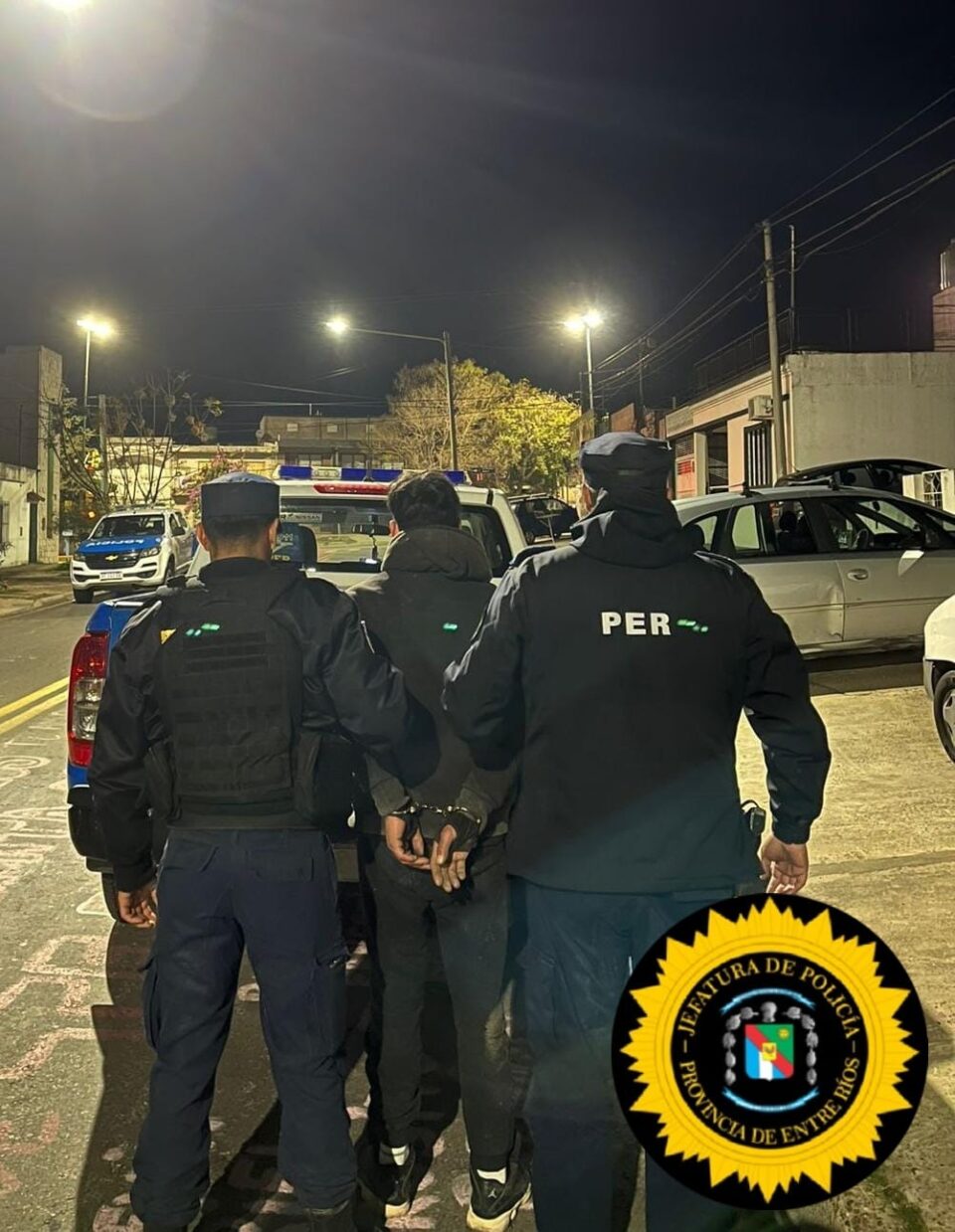 Detuvieron a un hombre que violó el arresto domiciliario durante un operativo policial