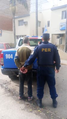 Detuvieron a un hombre por desobediencia judicial tras incumplir una restricción de acercamiento