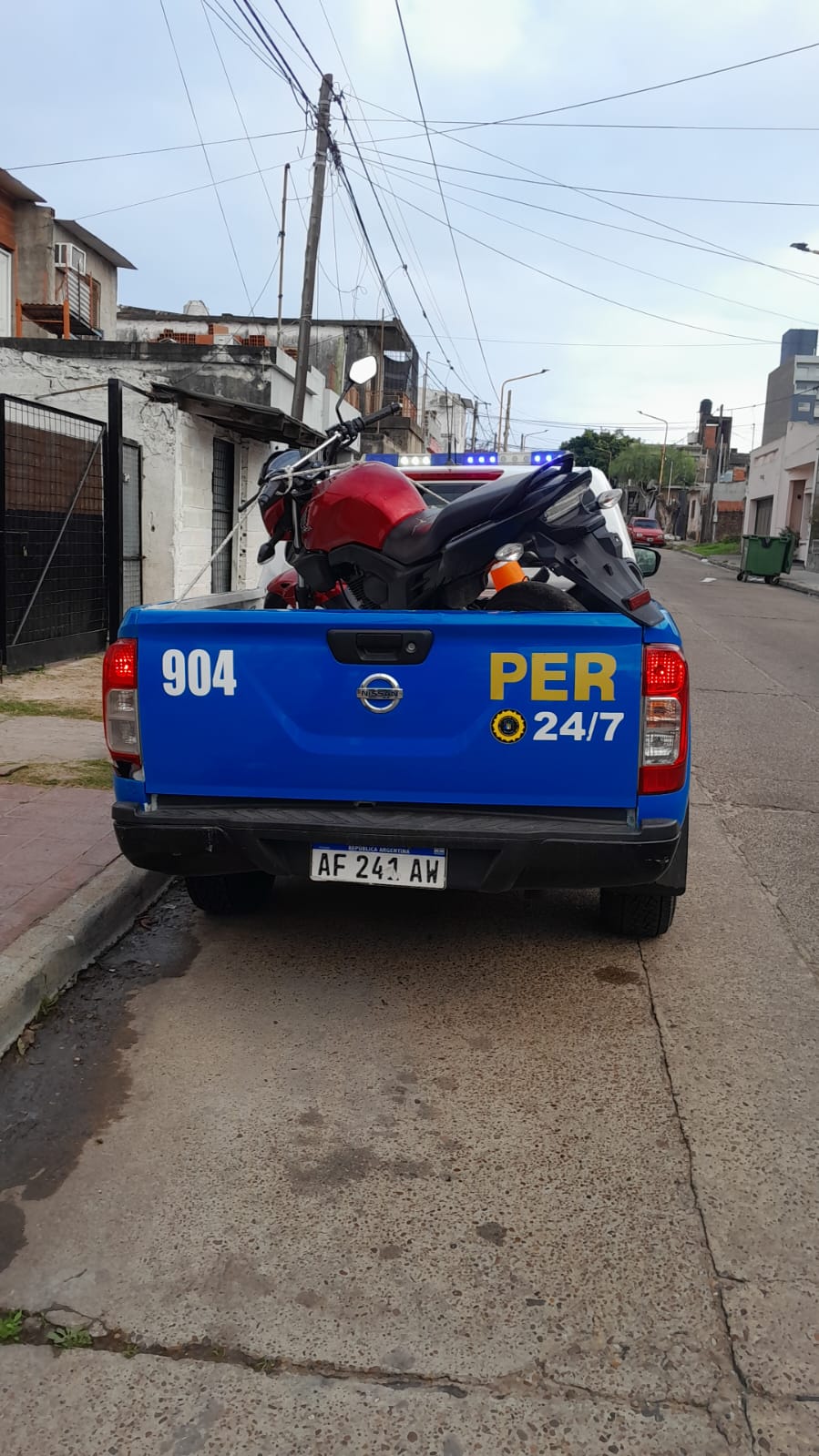 Secuestraron una motocicleta con pedido por retención indebida tras un procedimiento policial