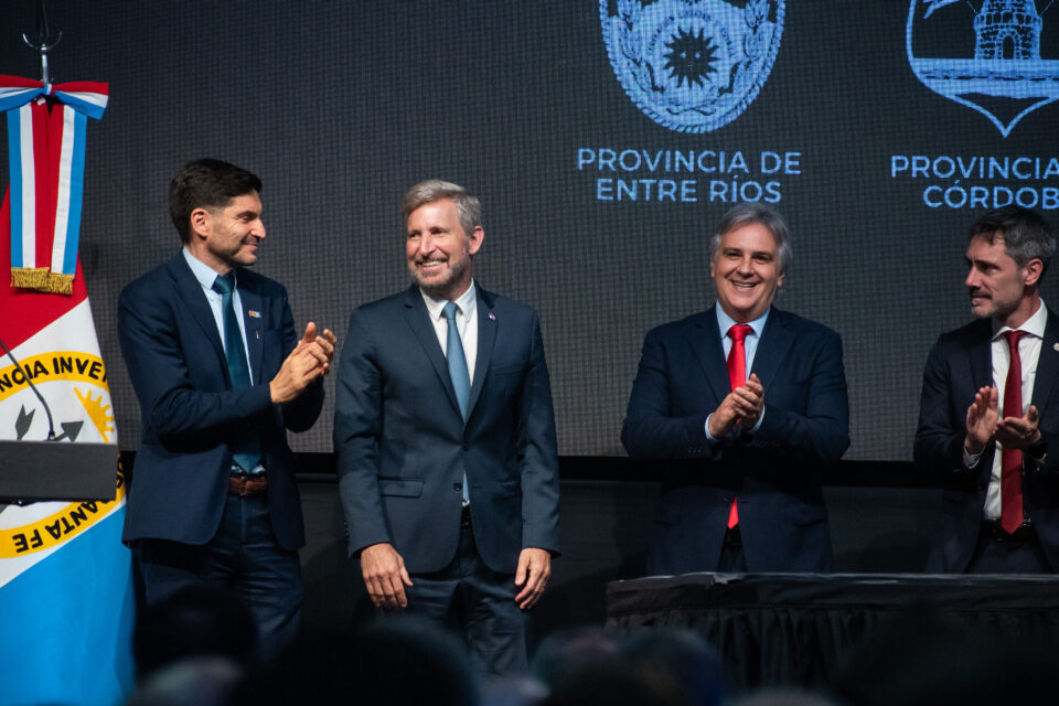 Frigerio destacó el trabajo conjunto entre Nación y las provincias