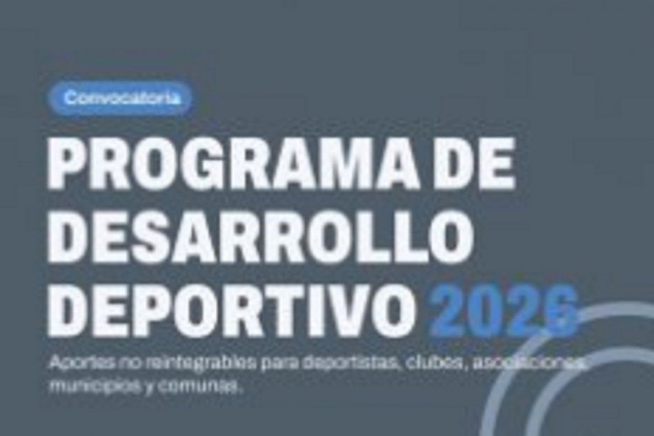 La Secretaría de Deportes lanzó nuevos subsidios para Clubes y el deporte
