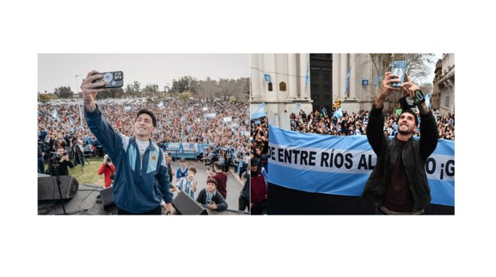 Orgullo entrerriano: Concordia y Gualeguay se unieron para homenajear a Senesi y Martínez