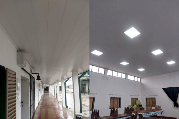 Repararon una escuela de San Víctor con una inversión de  millones
