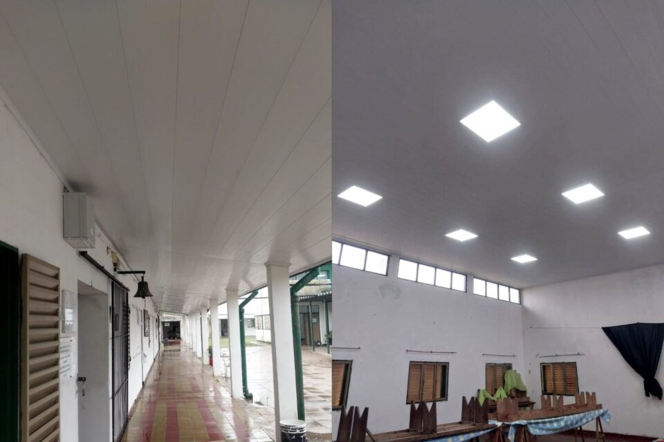 Repararon una escuela de San Víctor con una inversión de  millones