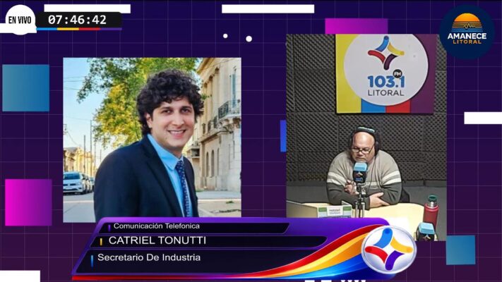 Catriel Tonutti: «Buscamos generar las condiciones necesarias para transformar la provincia e incentivar la inversión privada»