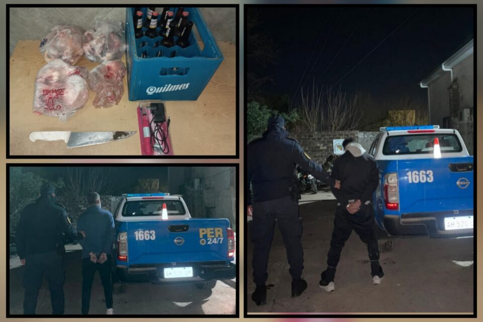 Detuvieron a dos hombres tras un robo en calle Santa Fe
