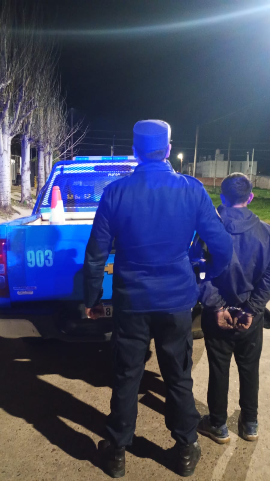 Detuvieron a un hombre con una caja de herramientas presuntamente robada