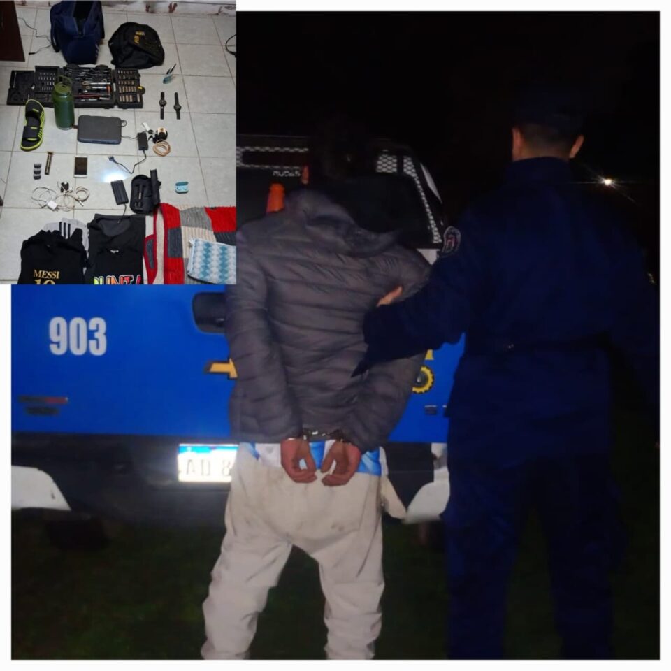 Detuvieron a un hombre tras ingresar a varios domicilios en Paraná