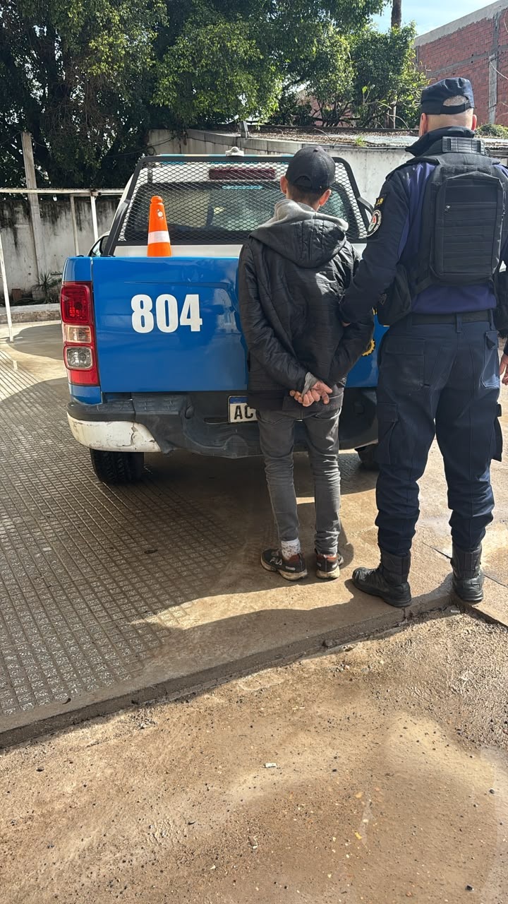 Detuvieron a un hombre por hurto tras ingresar a una vivienda en Paraná