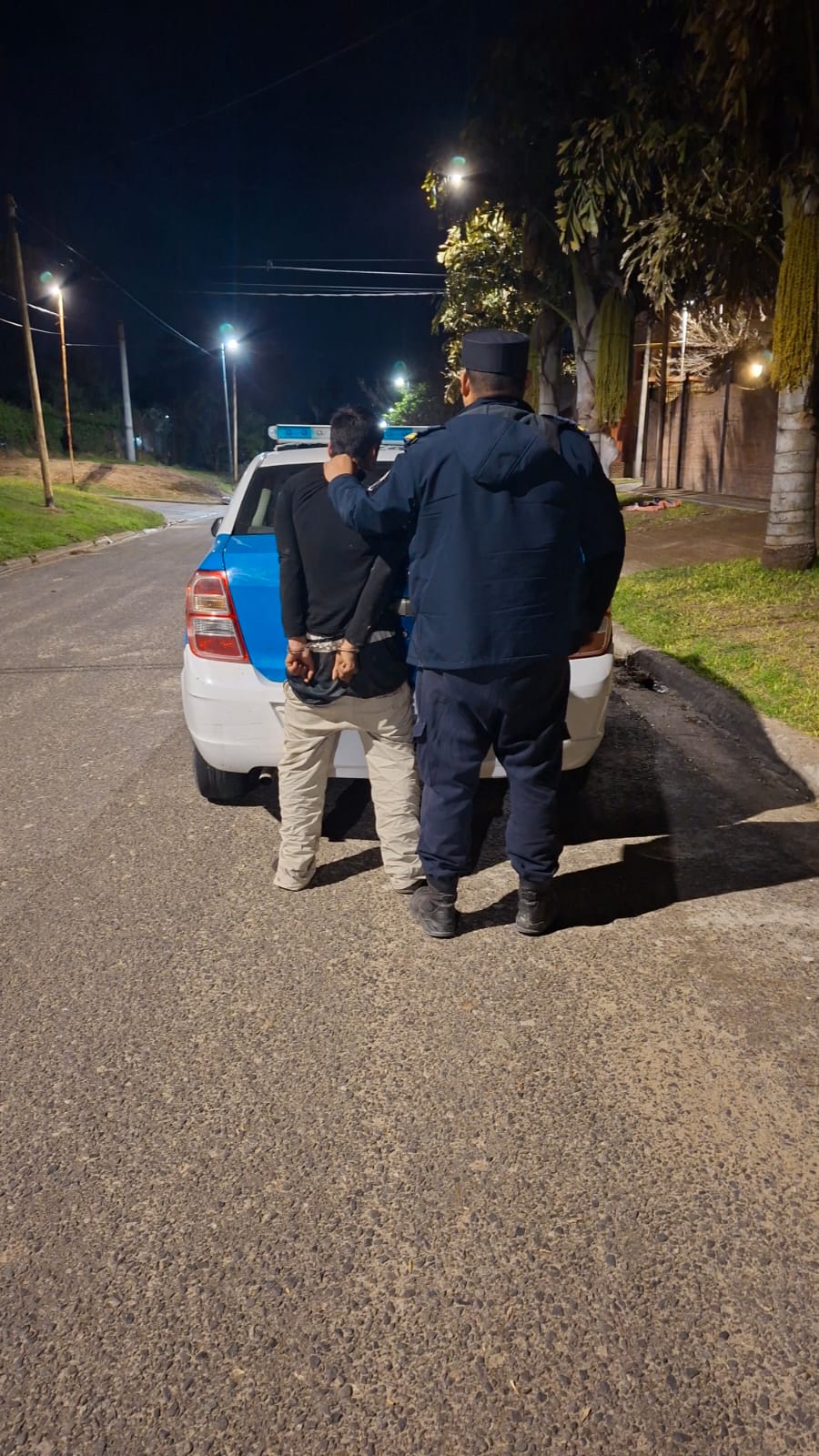 Detuvieron a dos hombres tras el robo a un local comercial en Paraná