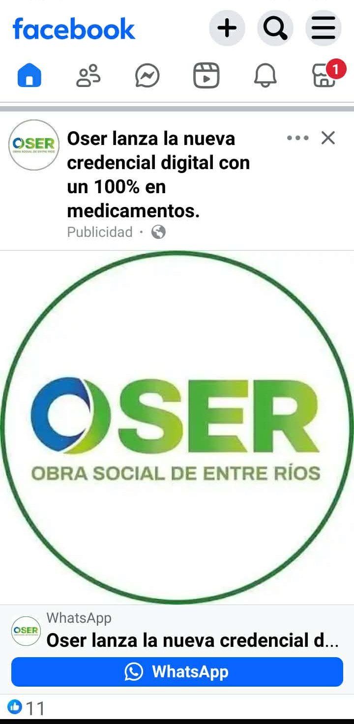 OSER alertó a sus afiliados por intentos de estafa a través de WhatsApp