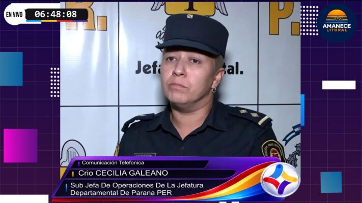 Operativos policiales en Paraná: detenciones, secuestros y daños por el temporal